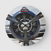 Horloge murale d'aviation