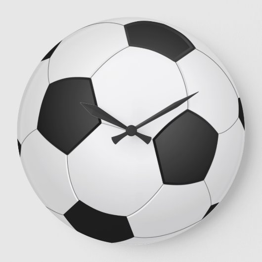 Horloge murale de balle de football (Recto)