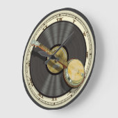 Horloge murale de banjo de Bluegrass (Angle)