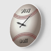 Horloge murale de baseball (Angle)