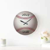 Horloge murale de baseball (Maison)
