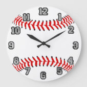 Horloge murale de baseball (Recto)