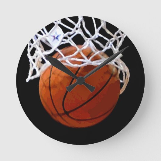 Horloge murale de basket-ball (Recto)
