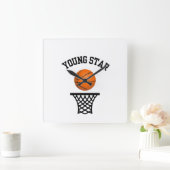 Horloge murale de basketball (Maison)