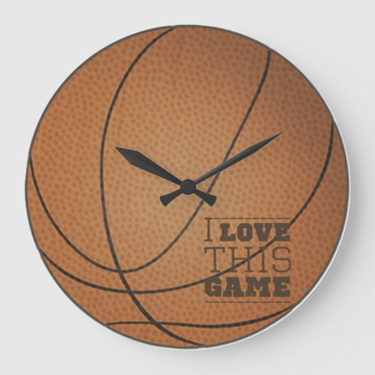 Horloge murale de basketball (Recto)