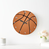 Horloge murale de basketball sportif avec chiffres (Maison)