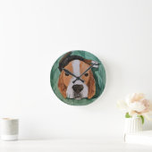 Horloge murale de beagle (Maison)