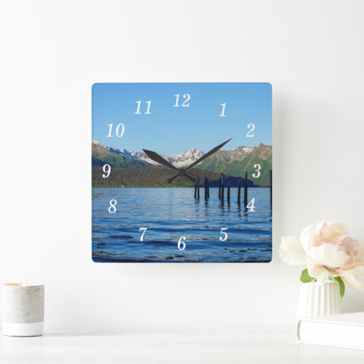 Horloge murale de beauté à l'étain (Maison)