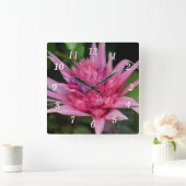 Horloge murale de beauté rose (Maison)