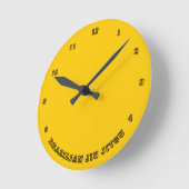 Horloge murale de BJJ (Angle)