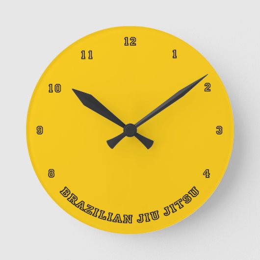 Horloge murale de BJJ (Recto)