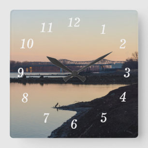 Horloge Murale De Blanchette Et Missouri River