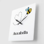 Horloge murale de bourdon personnalisées (Angle)