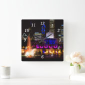 Horloge murale de Buckingham Fountain Chicago (Maison)