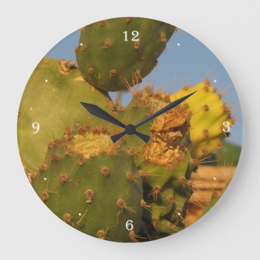 Horloge murale de Cactus (Recto)