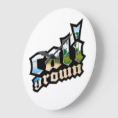 Horloge murale de Cali Grosse (Angle)