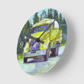 Horloge murale de camion-citerne aspirateur de (Angle)