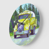 Horloge murale de camion-citerne aspirateur de (Angle)