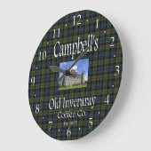Horloge murale de Campbell's Old Inveraray Coffee  (Angle)
