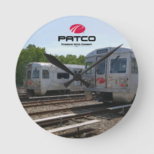Horloge murale de cercle de PATCO