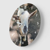 Horloge murale de chèvre (Angle)