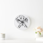 Horloge murale de chien dalmate (Maison)