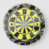 Horloge murale de Cible de flechettes pour les gra (Recto)