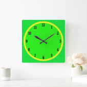 Horloge murale de citron et citron (Maison)