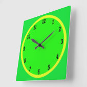 Horloge murale de citron et citron (Angle)