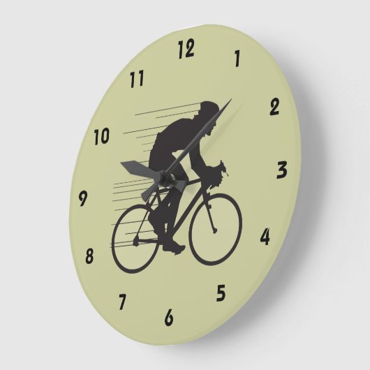 Horloge murale de conception cyclable (Angle)