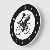 Horloge murale de conception cyclable (Angle)