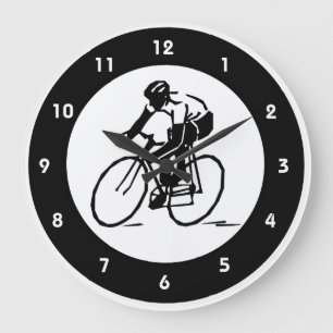 Horloge murale de conception cyclable