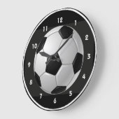 Horloge murale de conception de balle de football (Angle)
