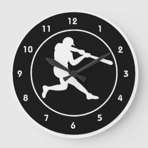 Horloge murale de conception de base-ball