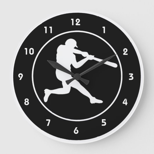 Horloge murale de conception de base-ball (Recto)