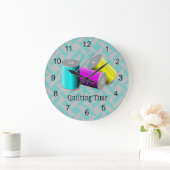 Horloge murale de conception de revêtement (Maison)