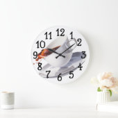 Horloge murale de conception de tasse de café (Maison)