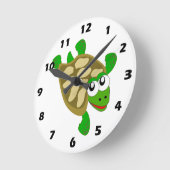 Horloge murale de conception de tortue (Angle)