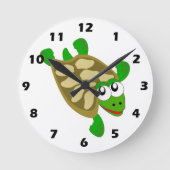 Horloge murale de conception de tortue (Recto)