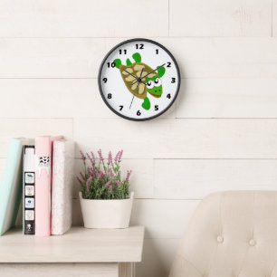 Horloge murale de conception de tortue