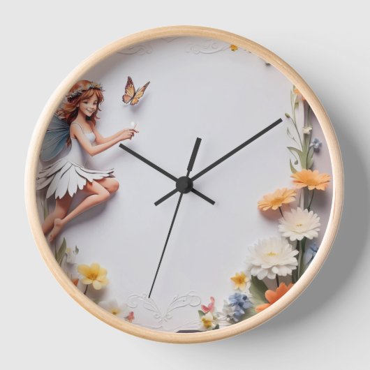 Horloge murale de conception géométrique moderne (Recto)