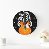 Horloge murale de conception guitare (Maison)