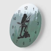 Horloge murale de conception randonnée (Angle)