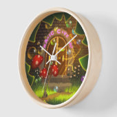 Horloge murale de couleur magique (Angle)