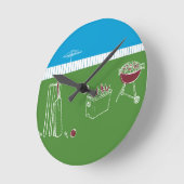 Horloge murale de cricket TIme gratuite (Angle)