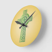 Horloge murale de croix celtique (Angle)