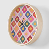 Horloge murale de cuisine d'art populaire (Angle)