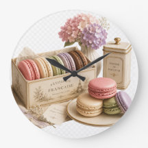 Horloge murale de cuisine Donuts Gourmet | Boulang