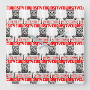 Horloge murale de curiosité