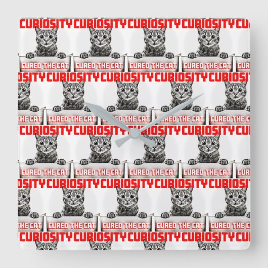 Horloge murale de curiosité (Recto)